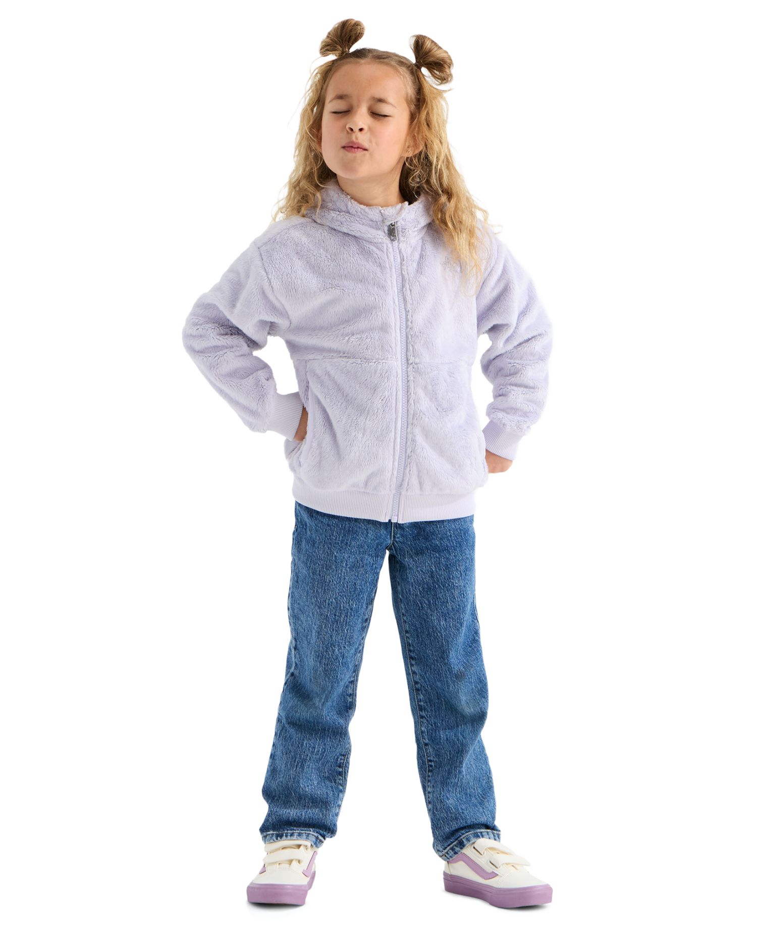 Boys' and Girls' 2T-7 Osito Reversible Full-Zip Hooded Fleece Jacket