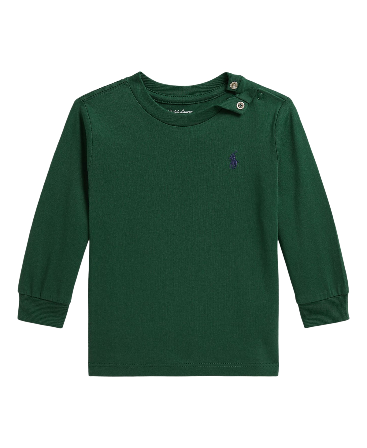 Polo Ralph Lauren Baby Boys' Cotton Jersey Long-Sleeve T-Shirts - Green