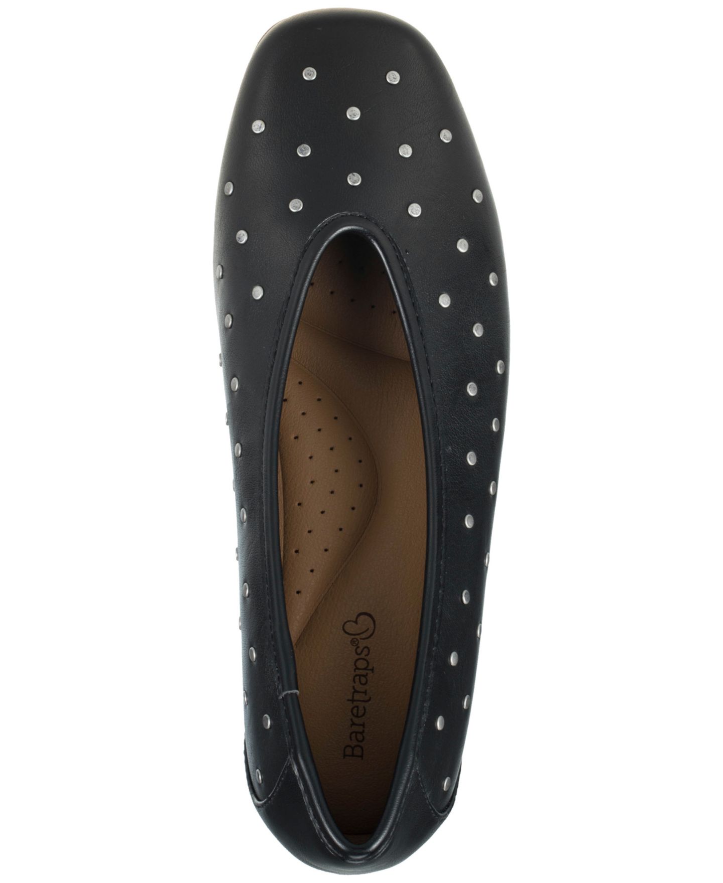 Женские балетки Baretraps Ryalie Studded Slip-On Flats, цвет: Чёрный — фото 4