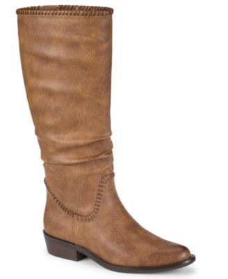 Women's Nilla Zipper Tall Almond Toe Boots