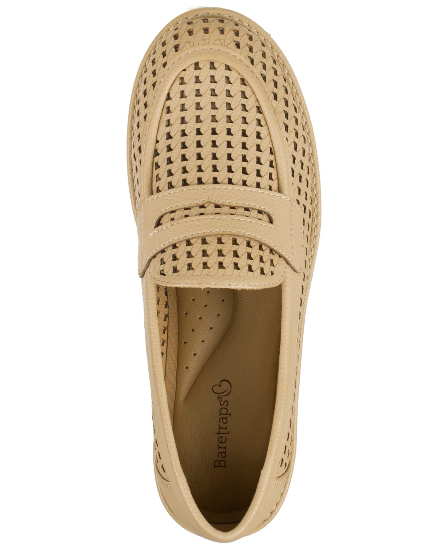 Женские туфли Baretraps Calli Woven Slip-On, цвет: Верблюжий — фото 4