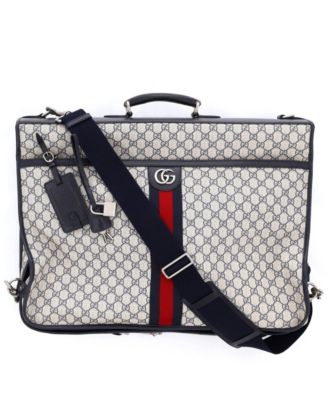 Savoy Web Garment Bag GG Coated Canvas