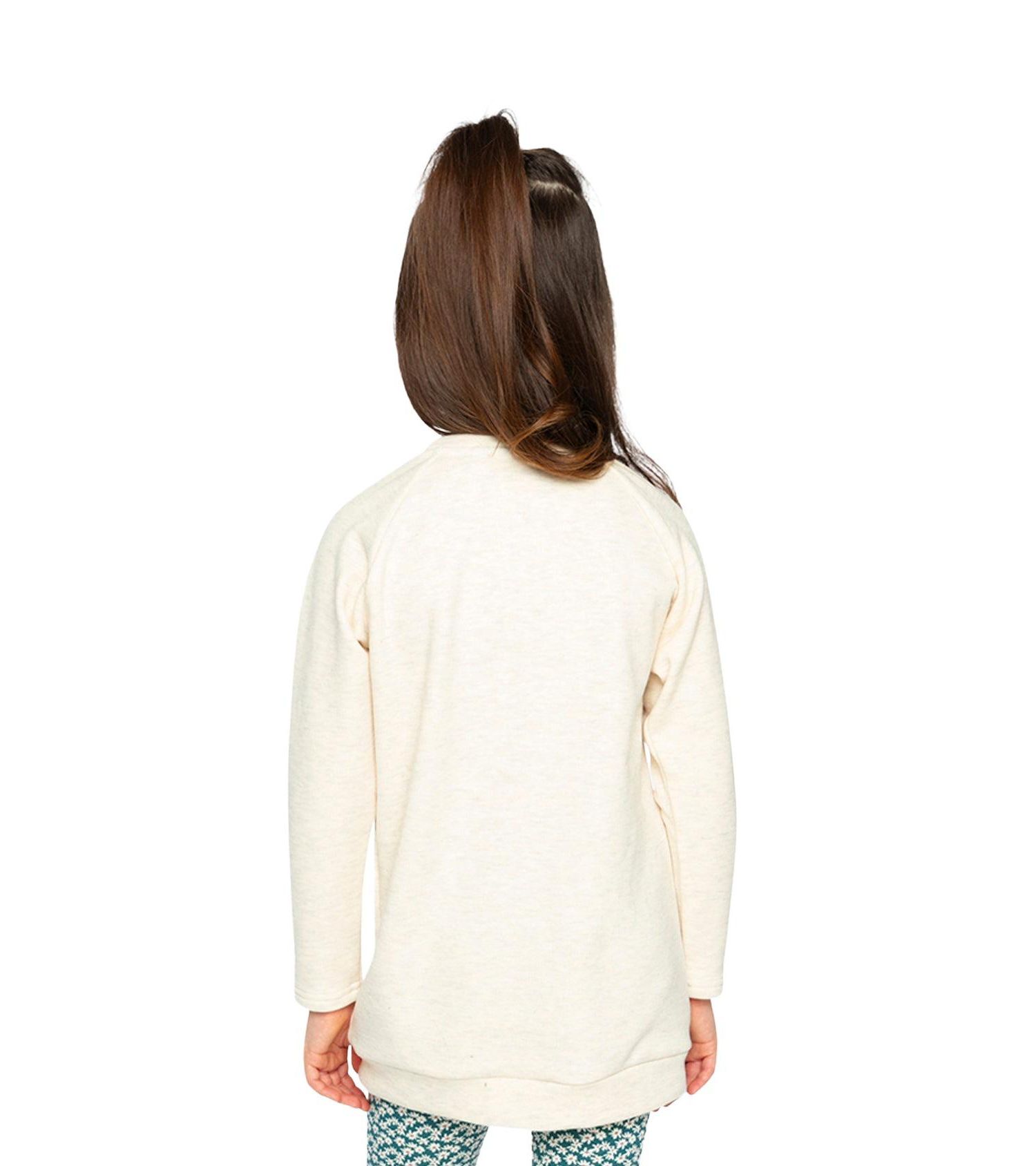Little and Big Girl 6-12 Brushed Jersey Tunic