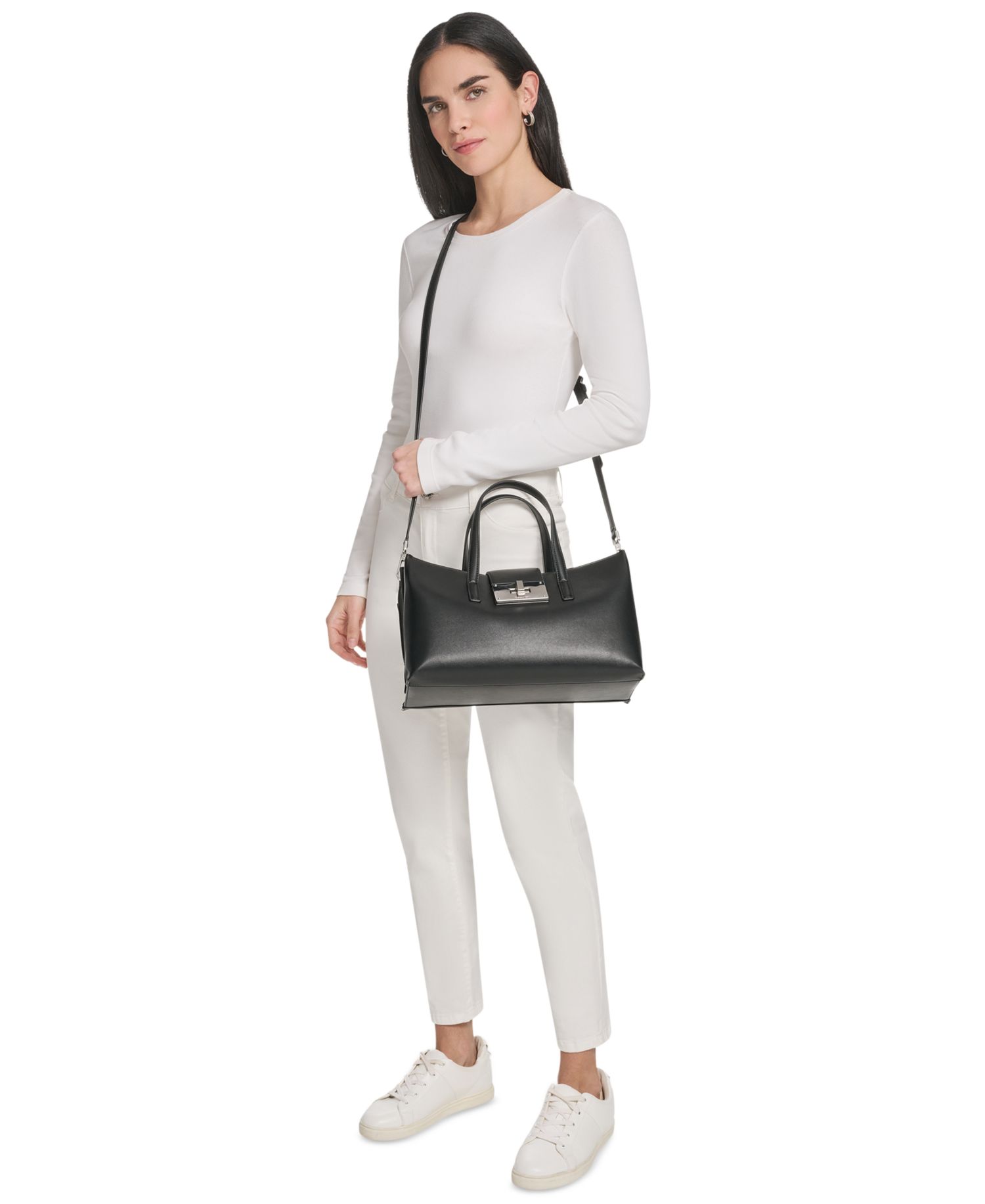 Saige Medium Satchel Handbag