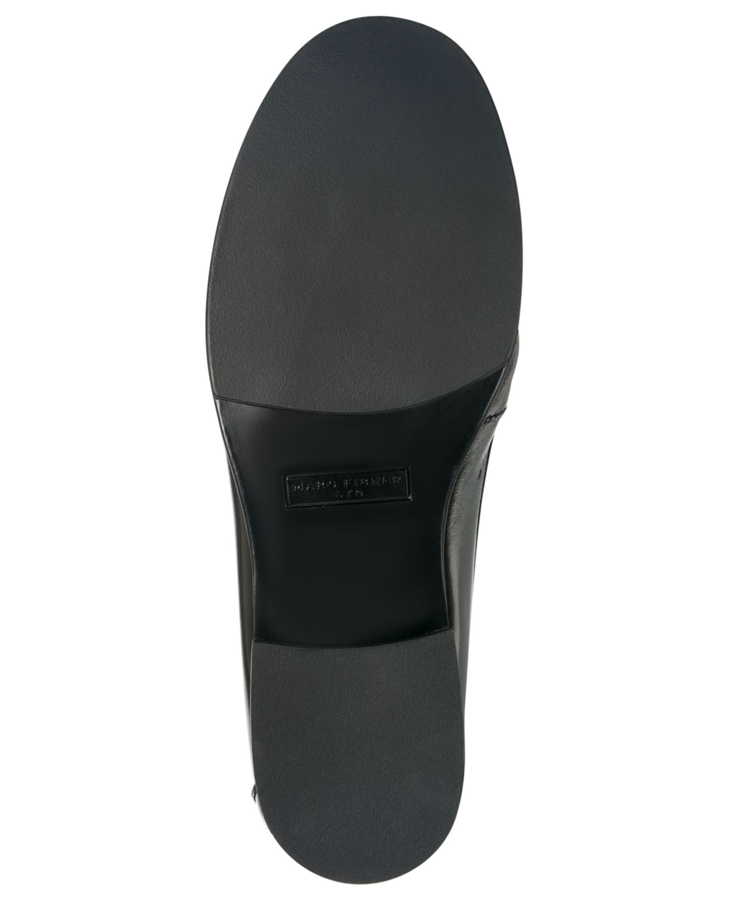 Женские туфли Marc Fisher LTD Mazle Flat Slip-On, цвет: Чёрный кожаный — фото 5