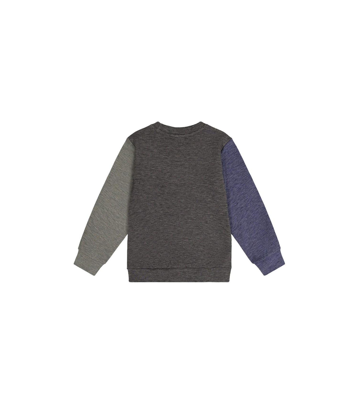 Little and Big Boy 6-12 Color block Brushed Jersey Top