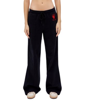 Women's Destroyed Cotton Sweatpants