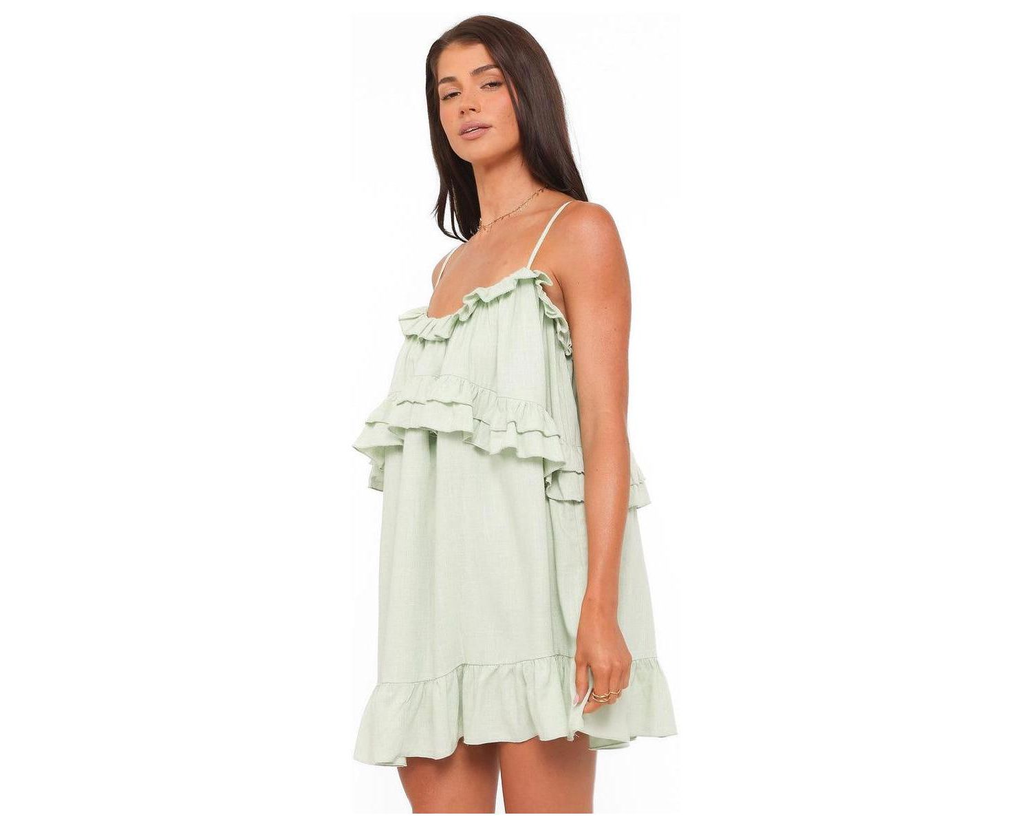 Women's Angie Ruffle Mini Dress