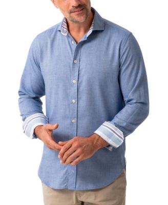 Men's Cotton Merino Long Sleeve Shirt