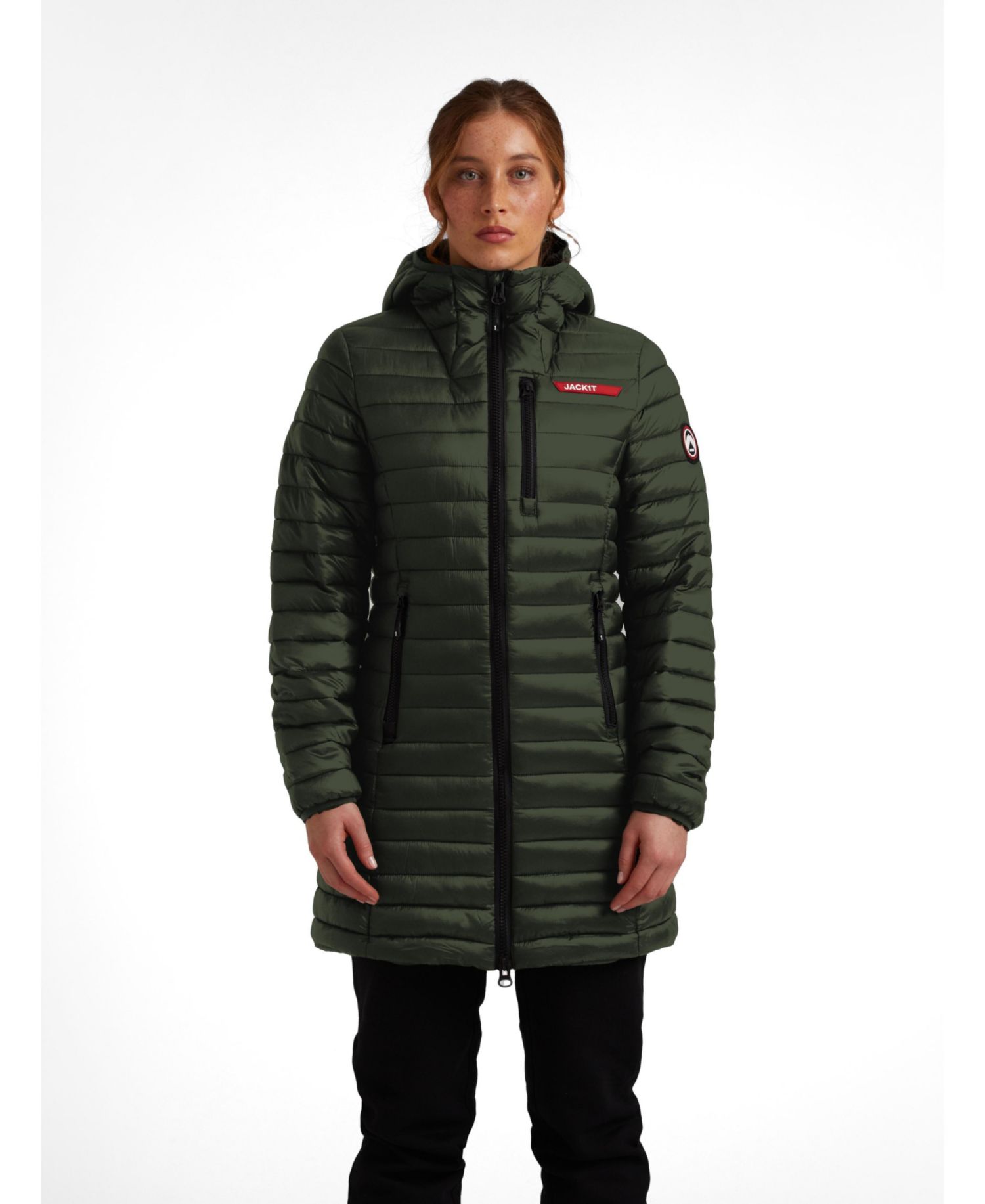 Women's Satell1Te Longline Hooded Jacket