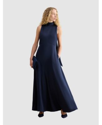 Women's Marilyn Satin Maxi Dress