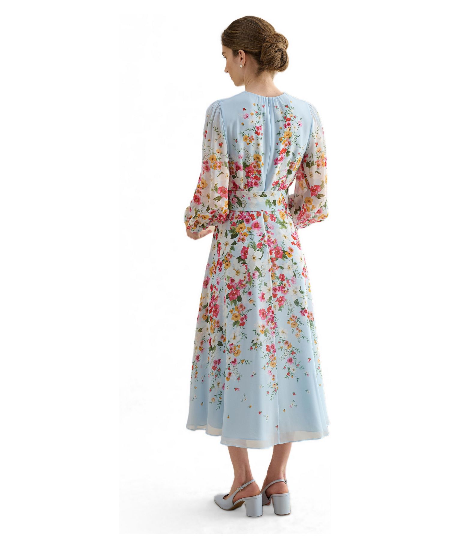 Liberty Silk Midi Dress