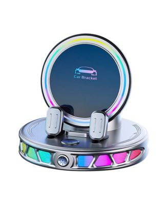 15W Wireless Car Charger - Auto-Clamping, 360degree(s) Rotation and RGB Light