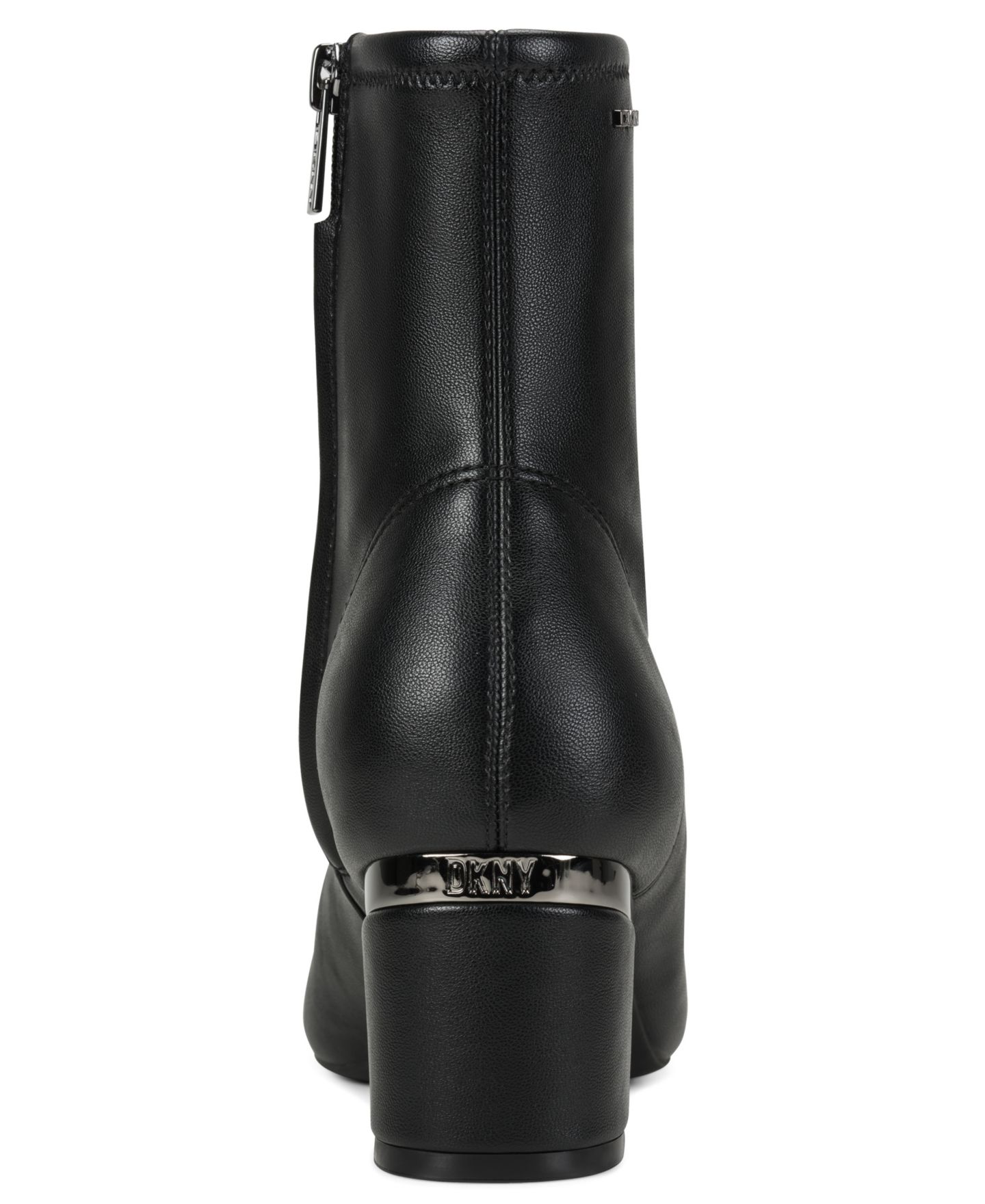 Женские ботинки DKNY Chiara Heeled Dress Booties, цвет: Чёрный — фото 4