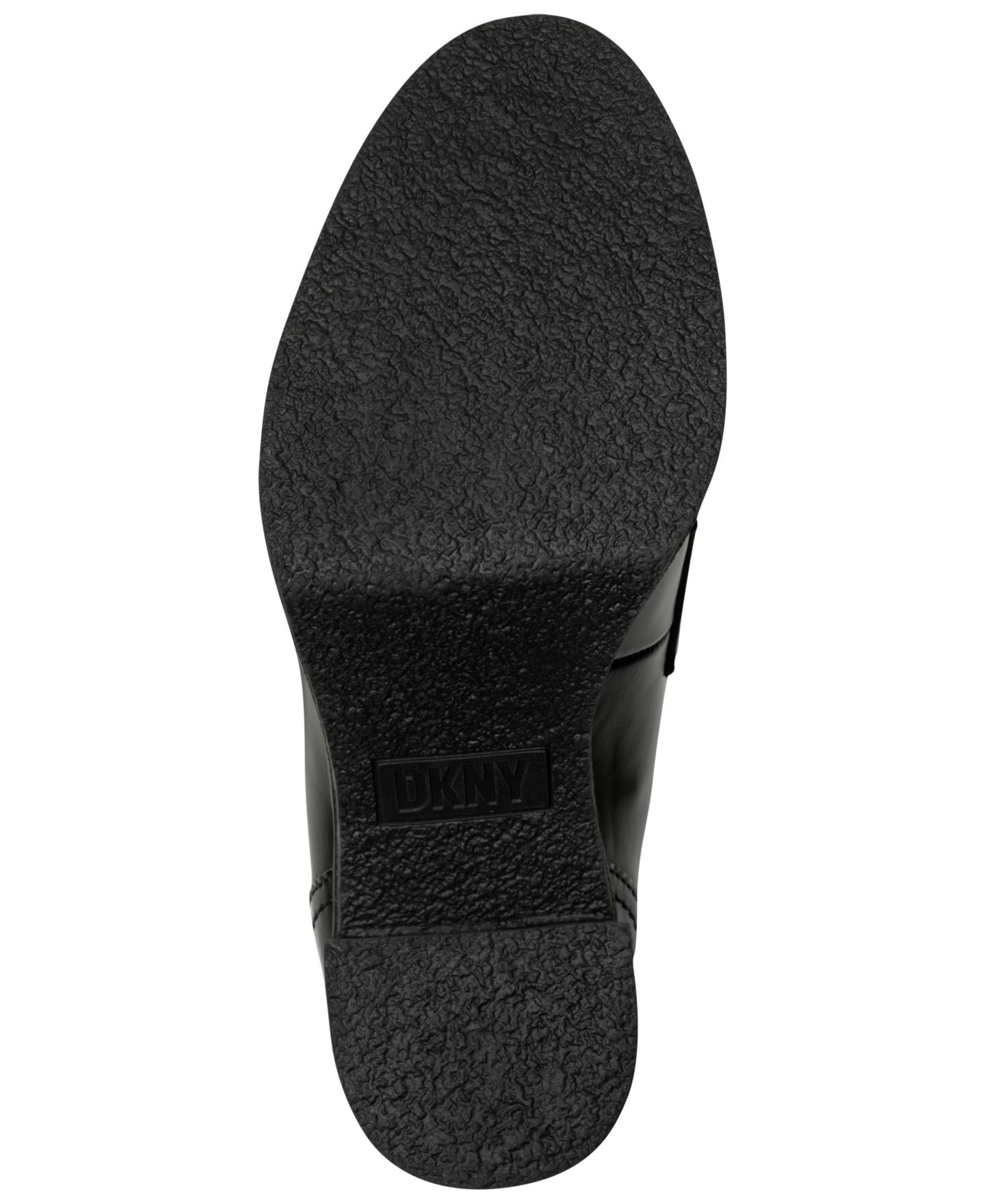 Женские туфли DKNY Tafani Slip-On Heeled Loafer Pumps, цвет: Чёрный — фото 5