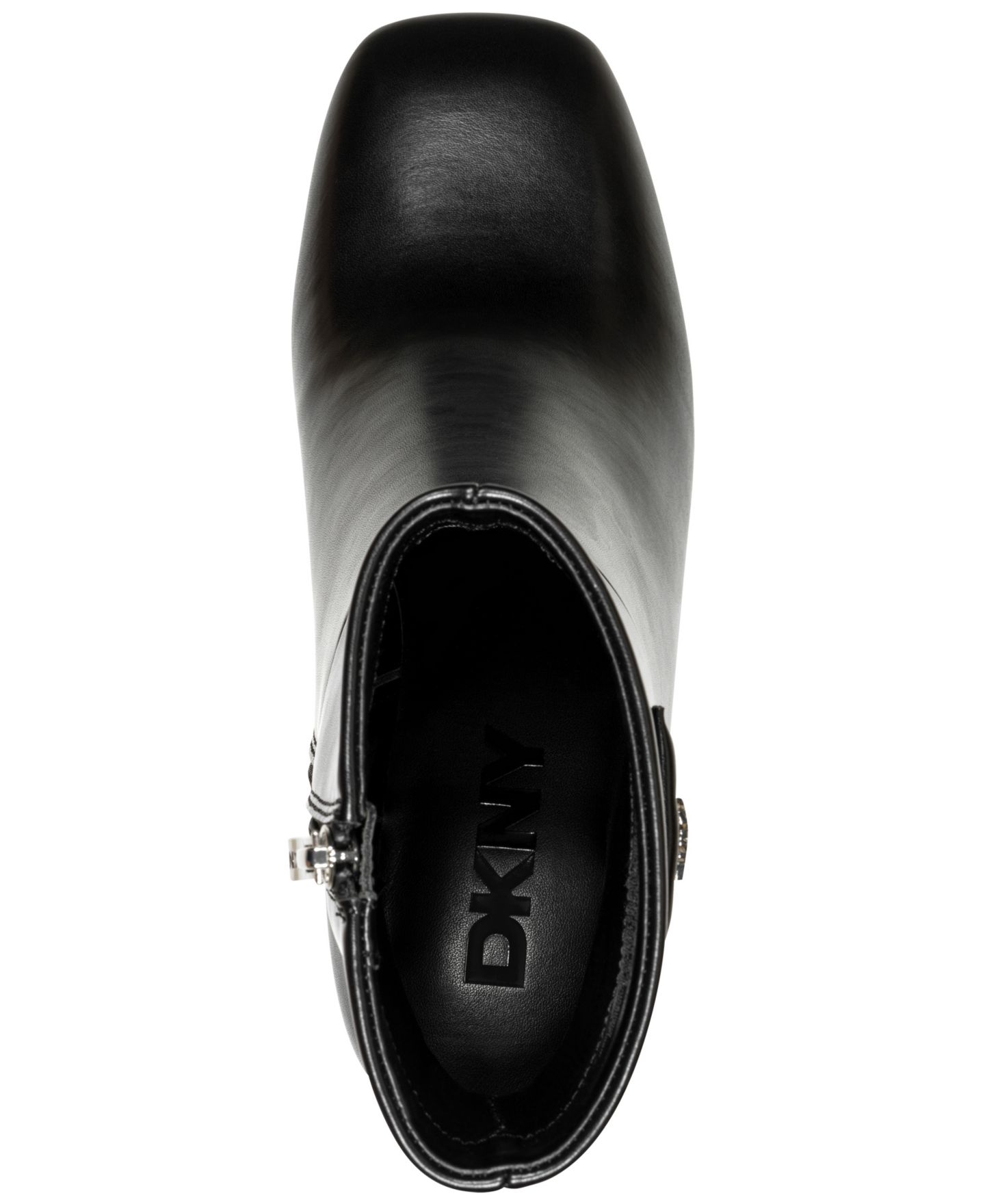 Женские ботинки DKNY Kendra Block Heel Dress Booties, цвет: Чёрный — фото 2