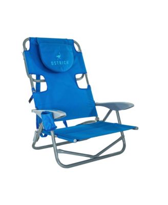 On-Your-Back Outdoor Reclining Beach Lounge Pool Camping Chair