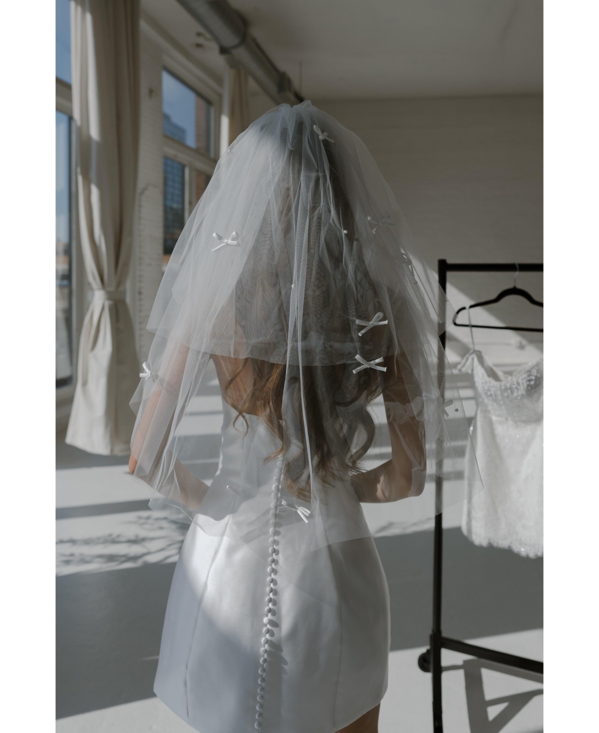 Untamed Petals Women's Last Toast Mini Veil