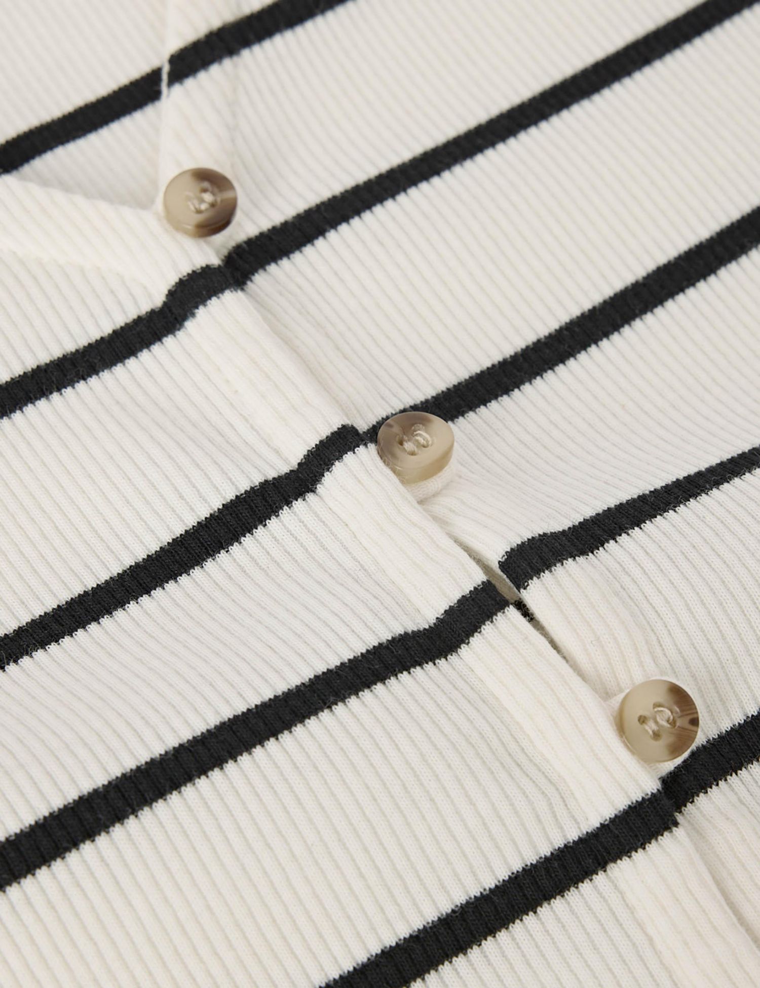Women's Stripe Button Front Tank