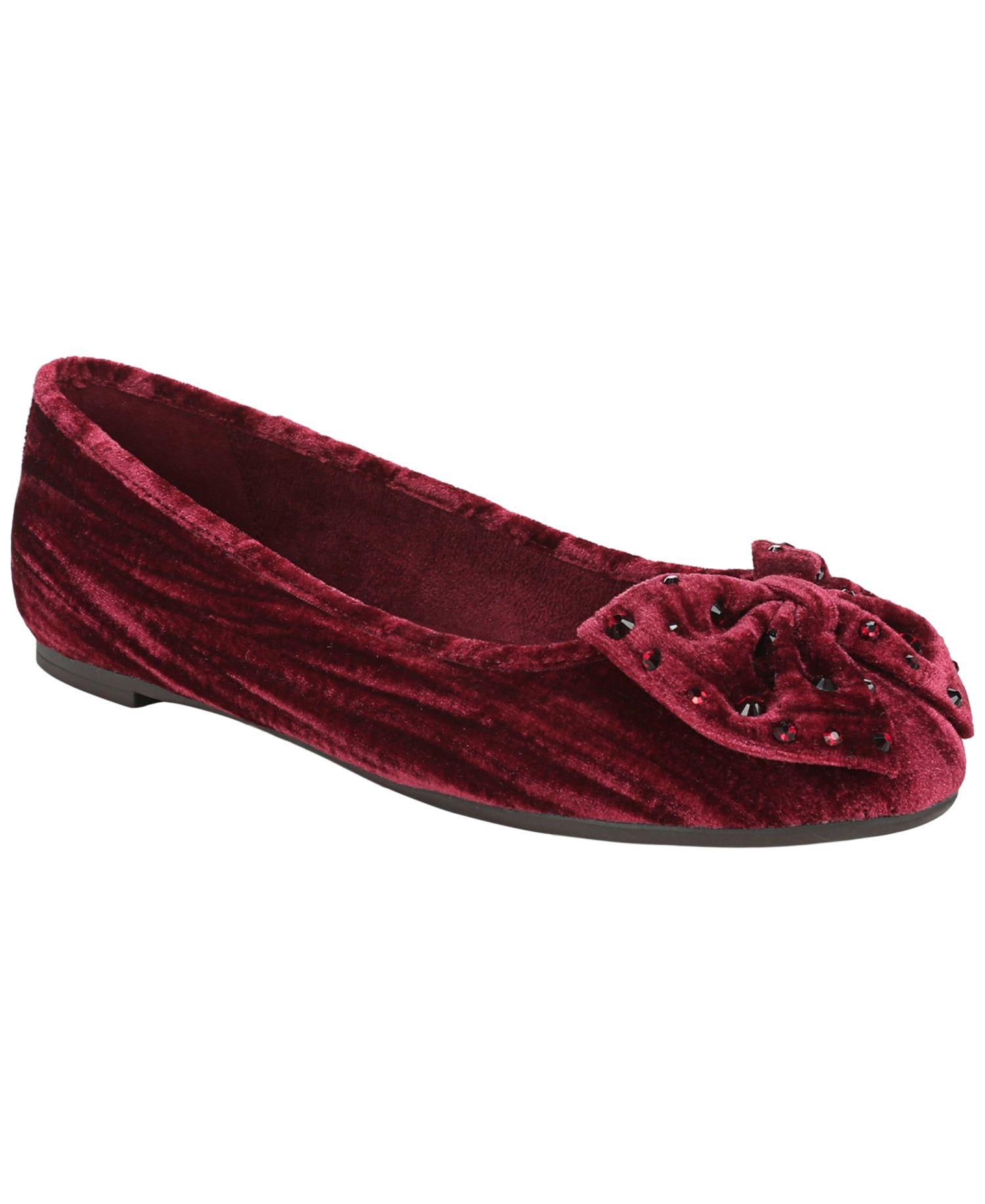 Махагоновый Pleated Бархатный