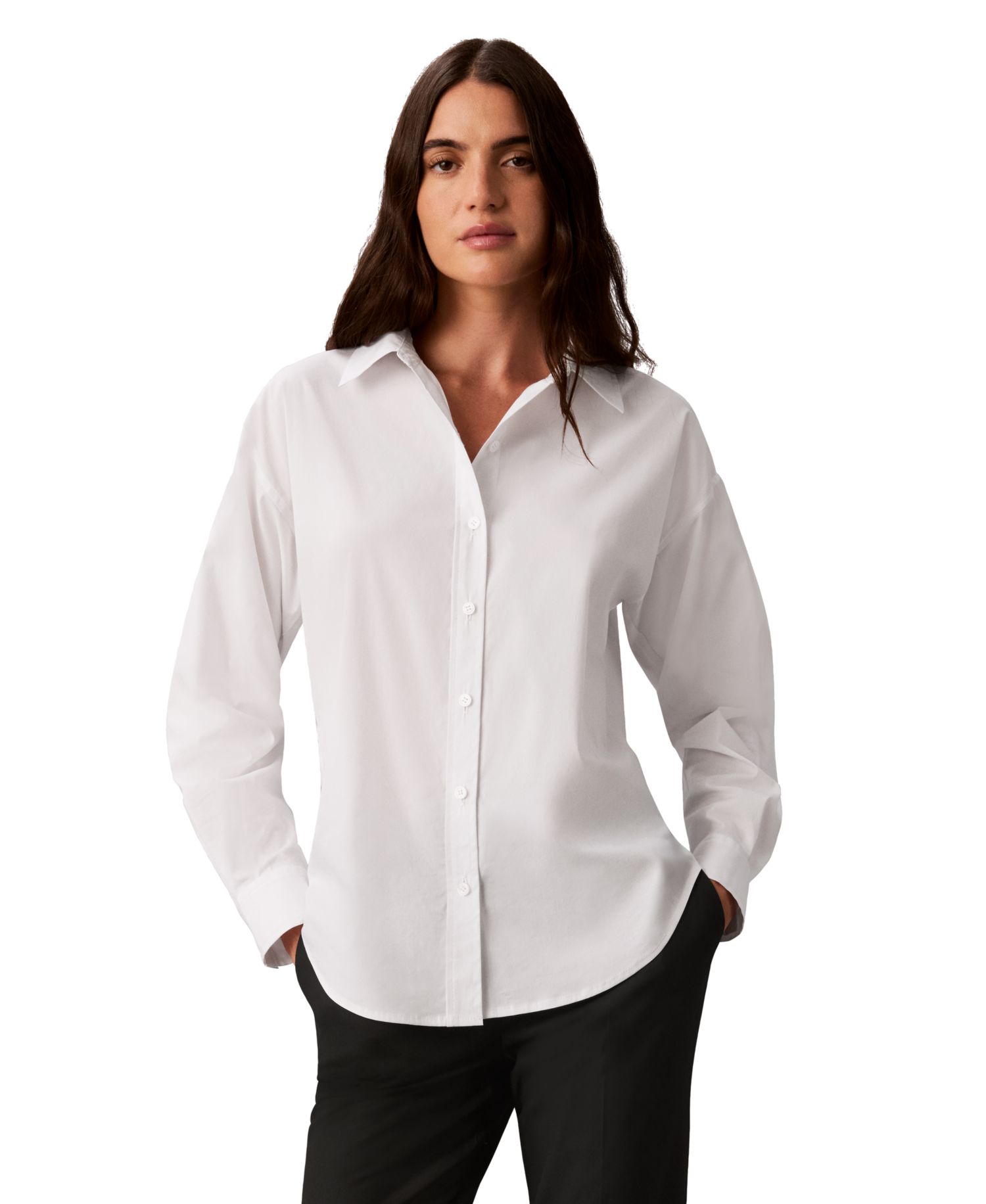 Petite Easy Care Long-Sleeve Shirt