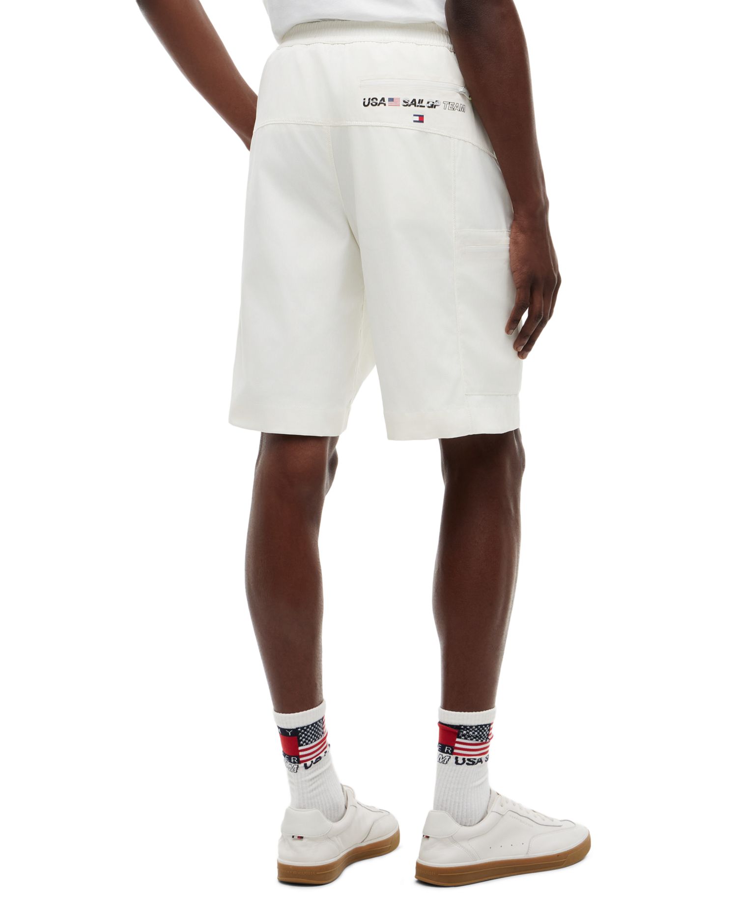 x U.S. SailGP Men's Cargo Stretch Regular-Fit Shorts