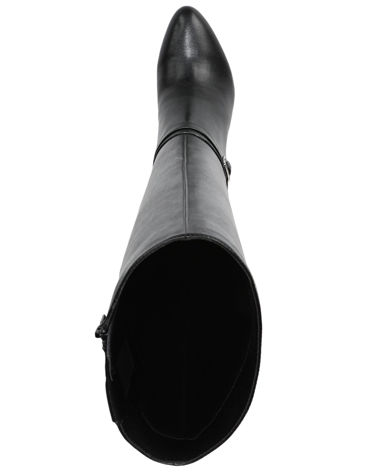 Women's Glenore Zip Wide Calf Tall Almond Toe Boots
