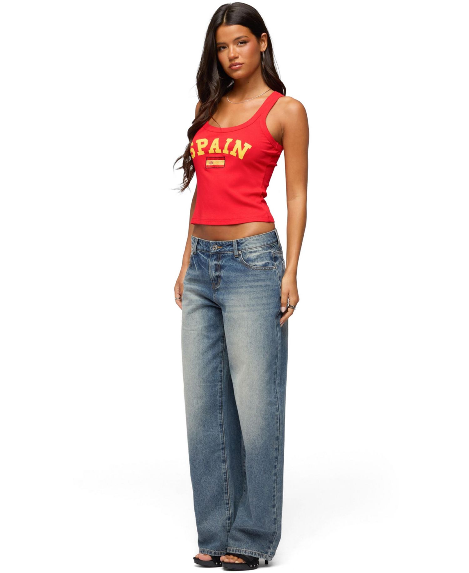 Women's Spain Ribbed Tank Top