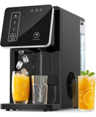Ice Maker with Water Dispenser, Self-Cleaning, Portable