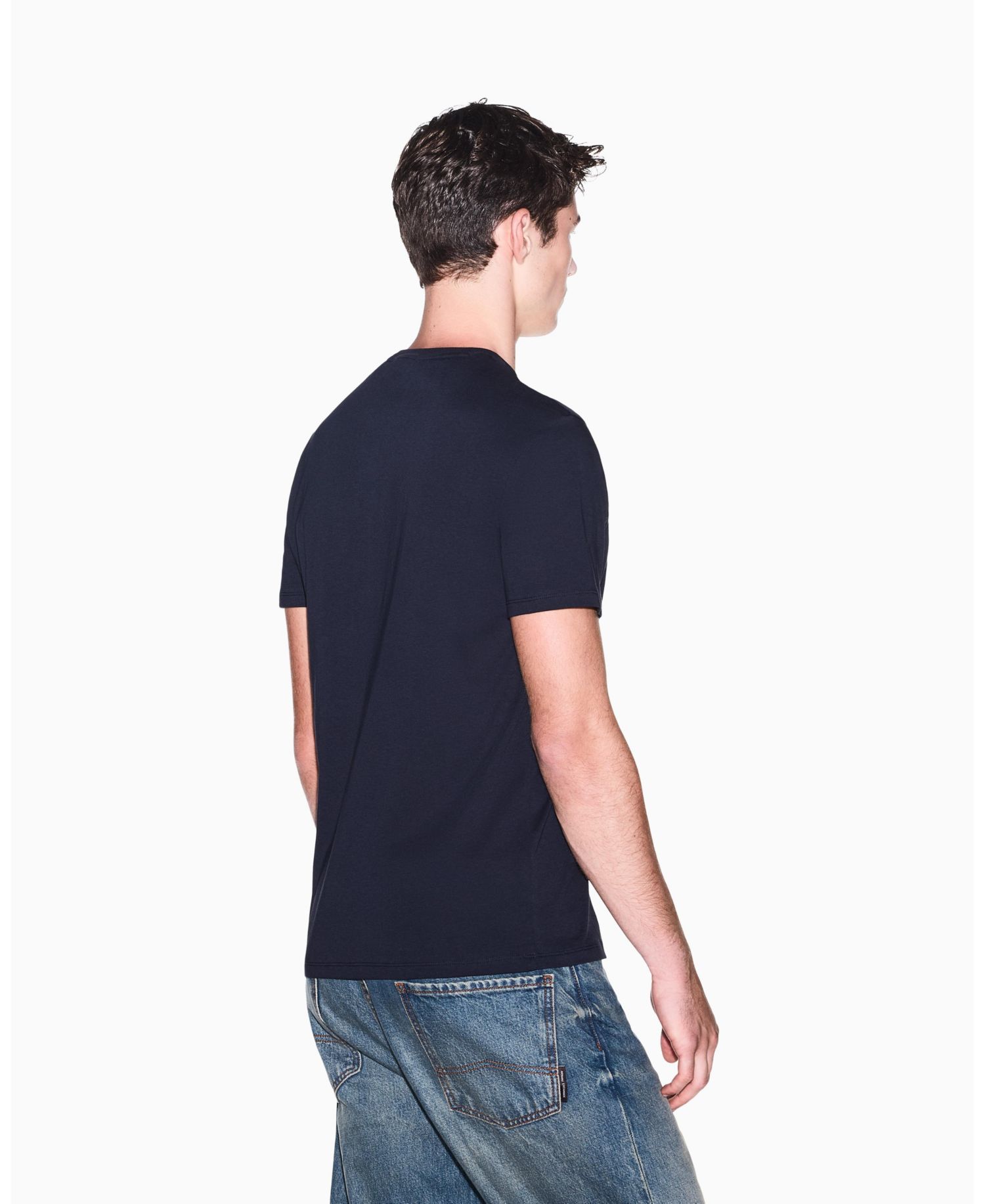 Men's Short Sleeve Boxed All-Over Logo Slim Fit T-Shirt