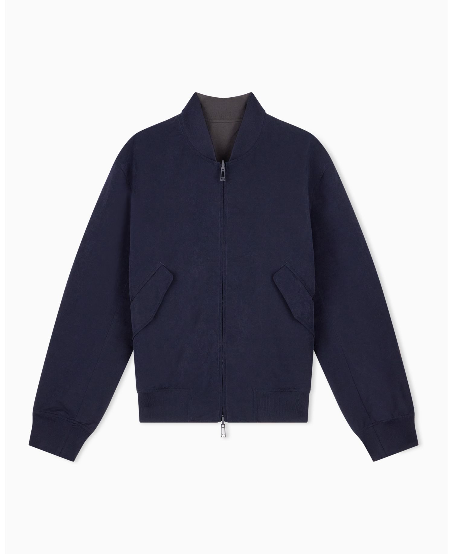Men's Crossover Reversible Bomber with Graphic Jacket