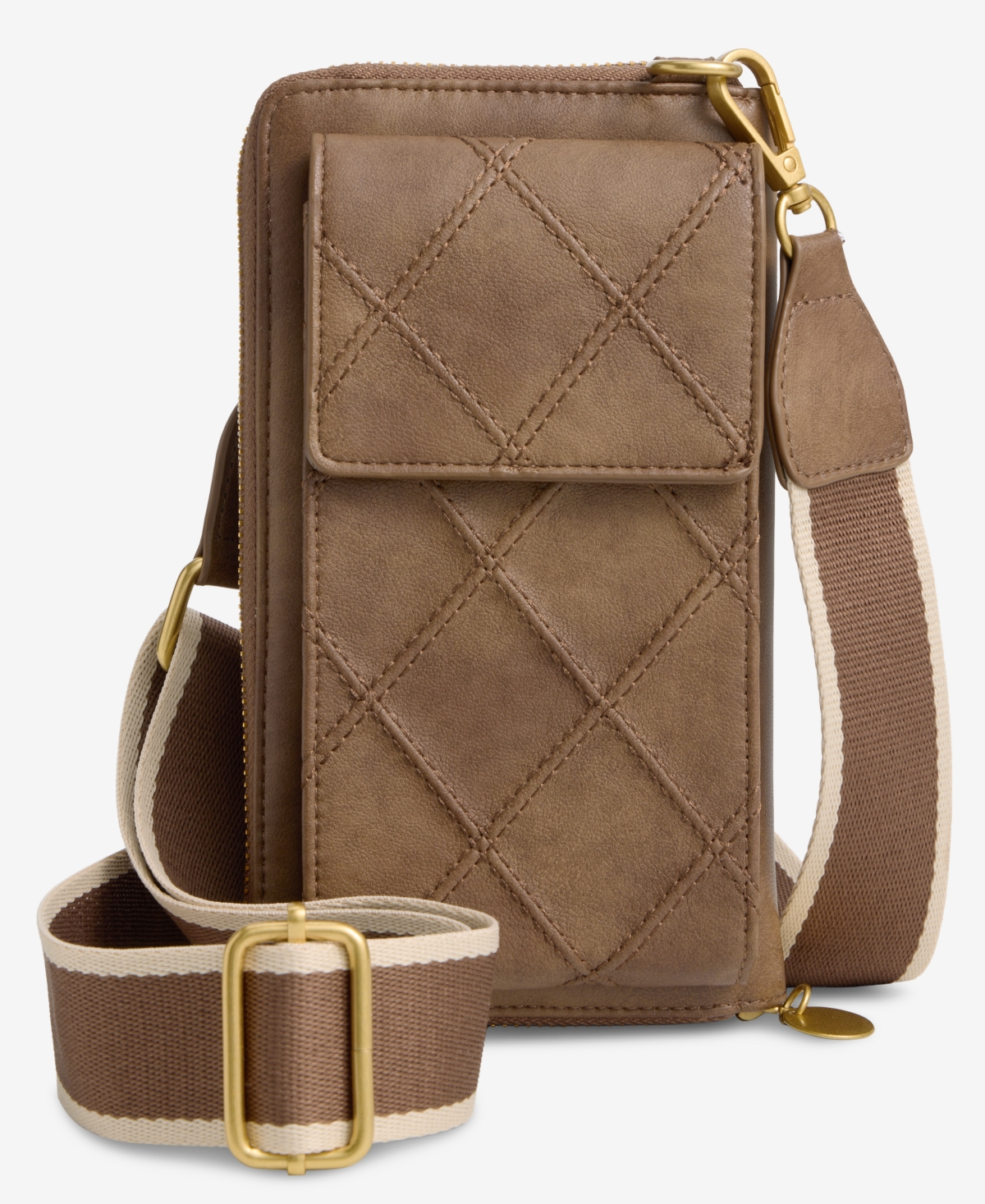 Style & Co Diamond Quilted Phone Crossbody Bag, Macy's Exclusive