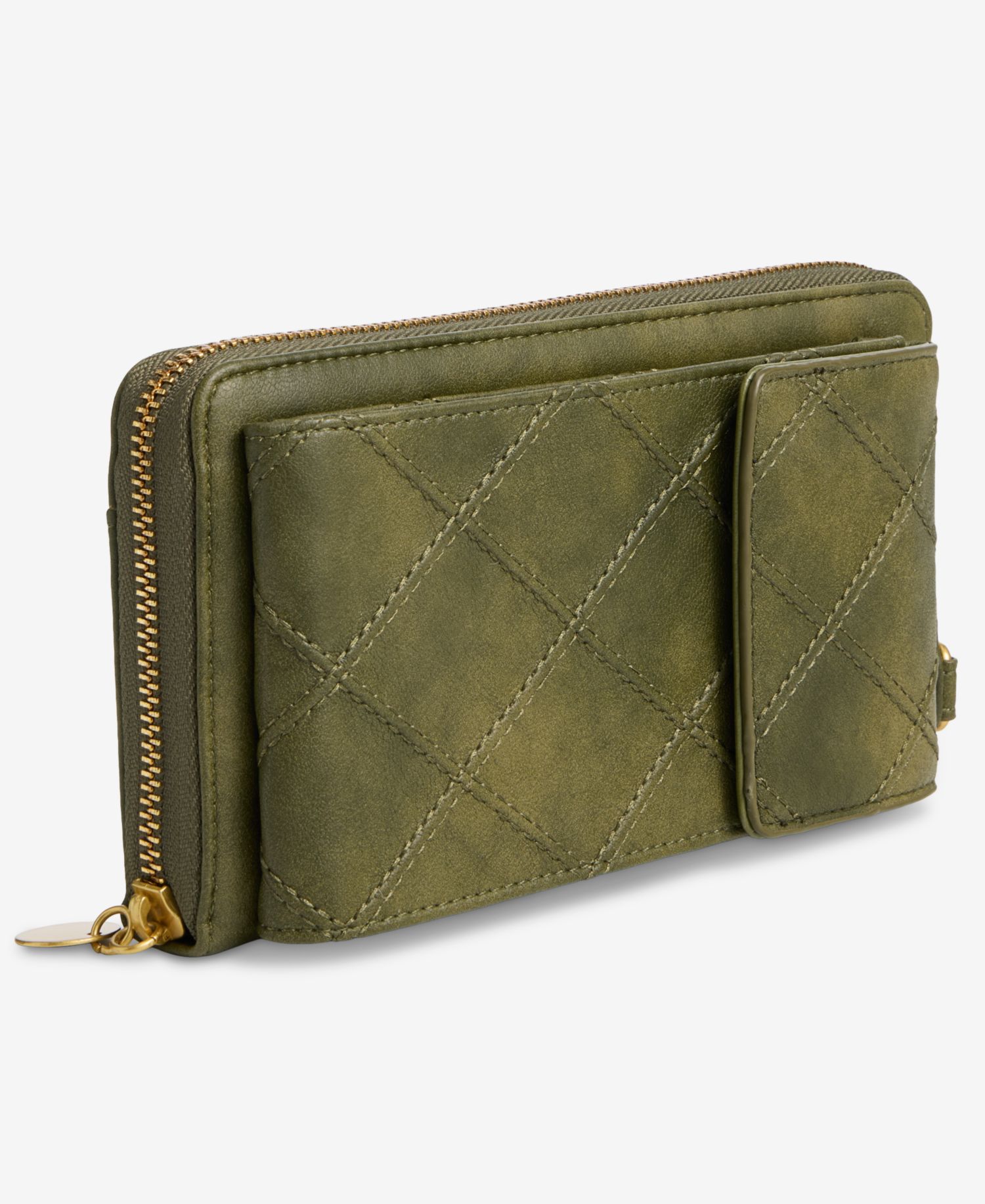Diamond Quilted Phone Crossbody Bag
