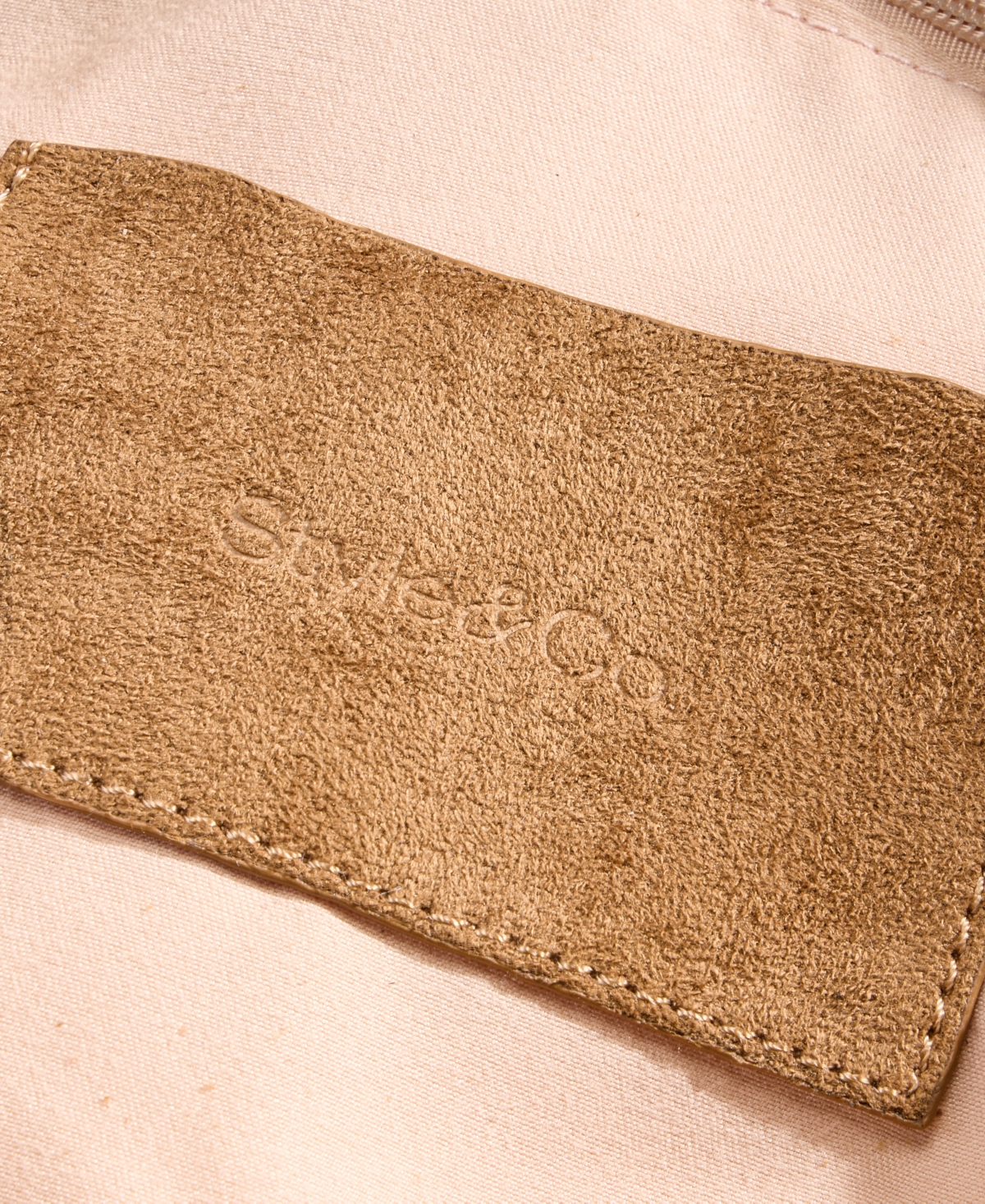 Style & Co Fringed Faux-Suede Hobo Bag, Macy's Exclusive