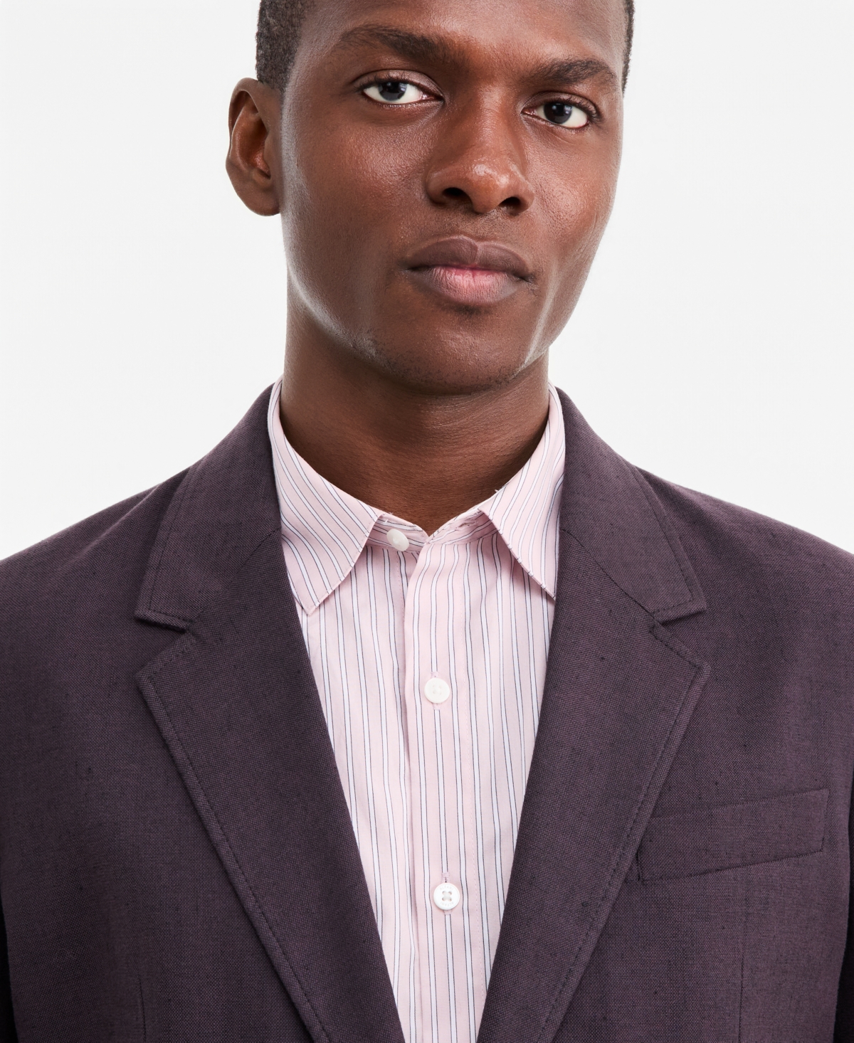 Alfani Men's Linen-Blend Tech Two-Button Blazer, Macy's Exclusive - Delavay