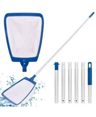 Pool Skimmer Net Pole Ultra Fine Mesh Aluminum Leaf Spa Hot Tub