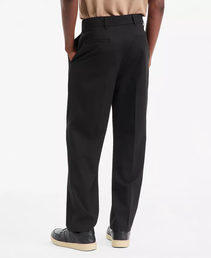Men's Modern Fit Straight Leg Dress Pants - thumbnail 4