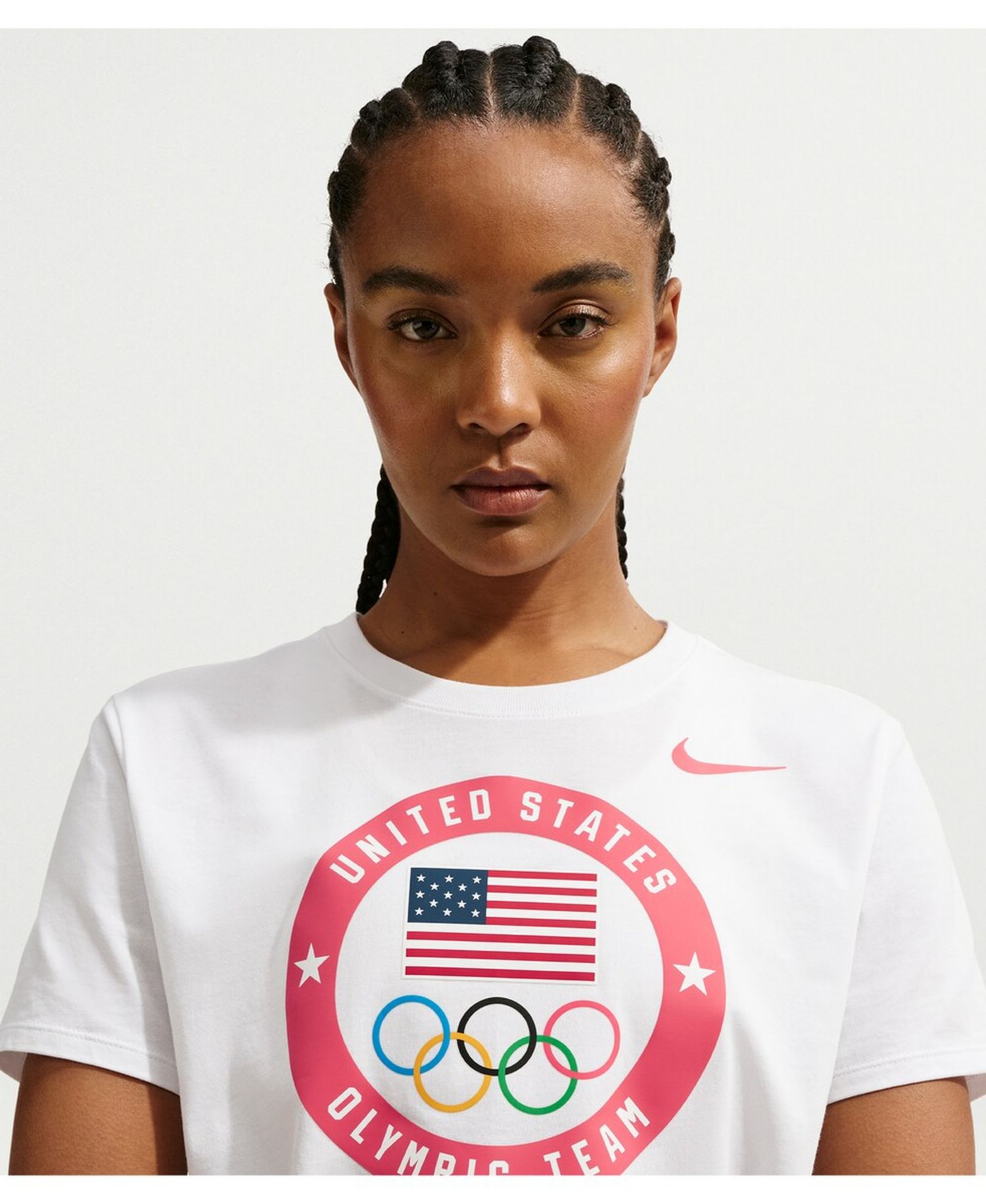 Women's ACG White Team USA Puck T-Shirt