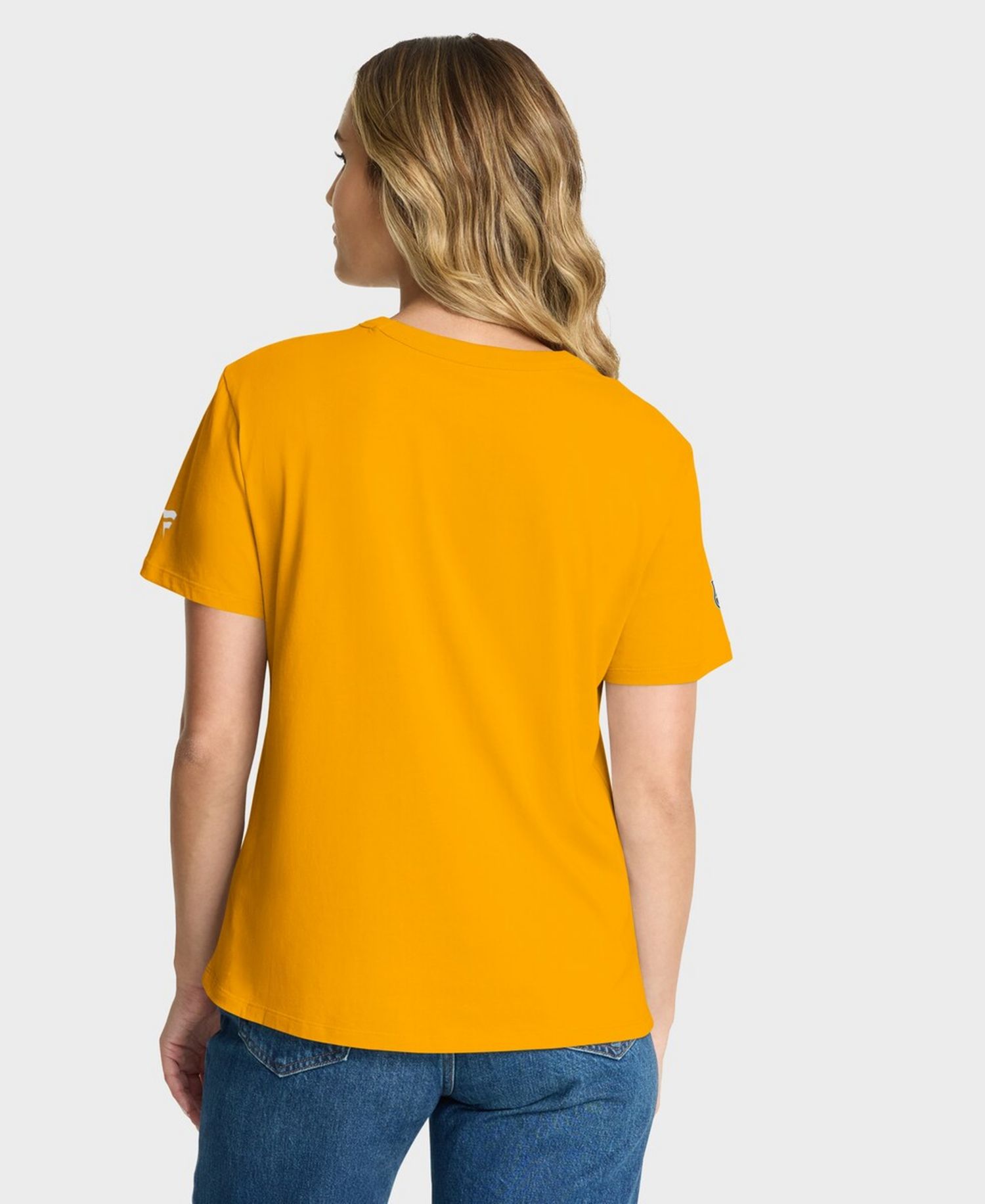 Women's Gold Boston Bruins Authentic Pro Primary T-Shirt