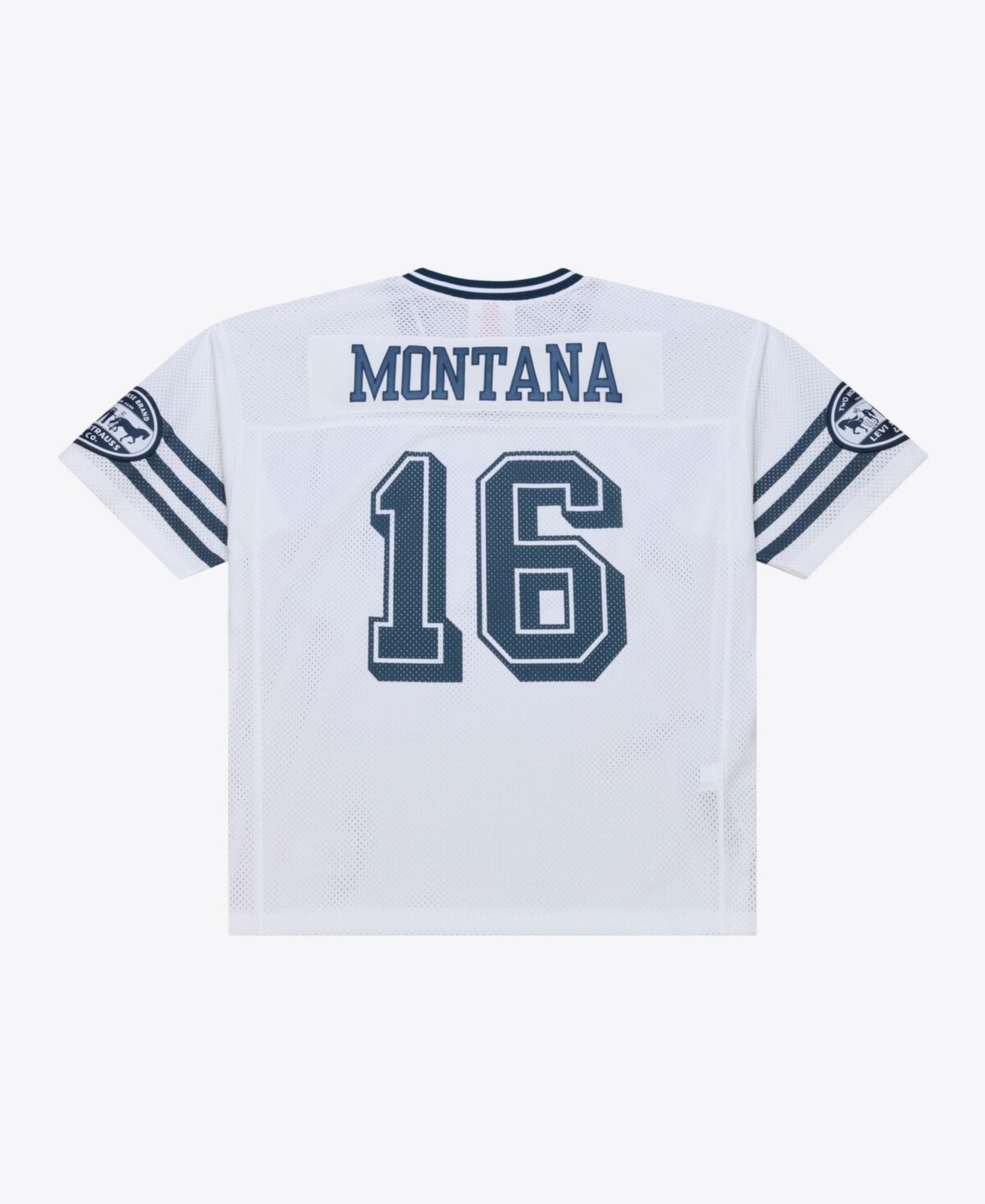 Мужская джерси Mitchell & Ness x Levi's Joe Montana San Francisco 49ers Legacy, White — фото 20
