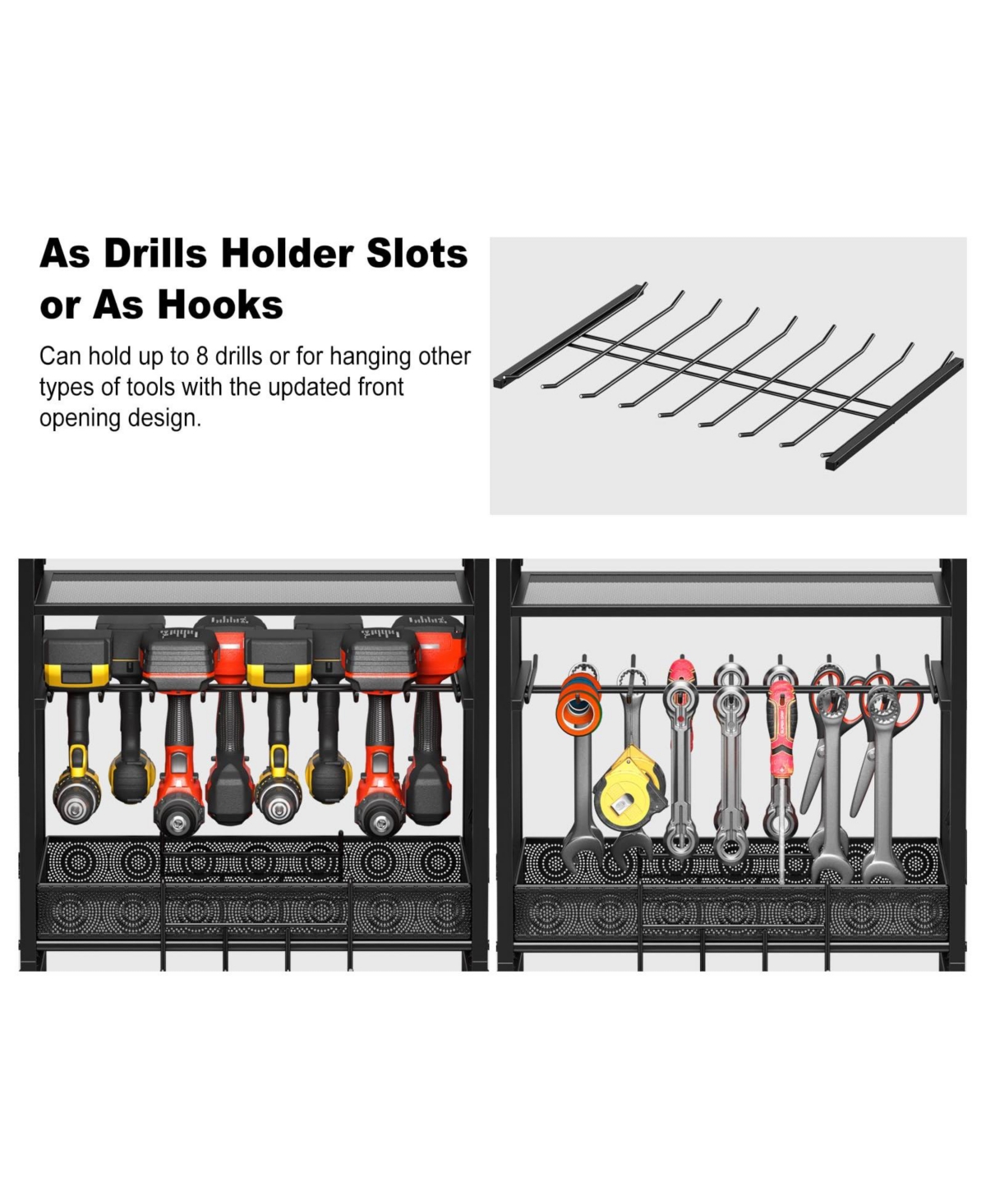 Xdovet Power Tool Organizer Floor Stand Charging Station Drill Holder