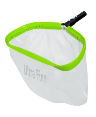 Pool Net Ultra Fine Mesh Leaf Skimmer Aluminum Frame Nylon Deep Bag