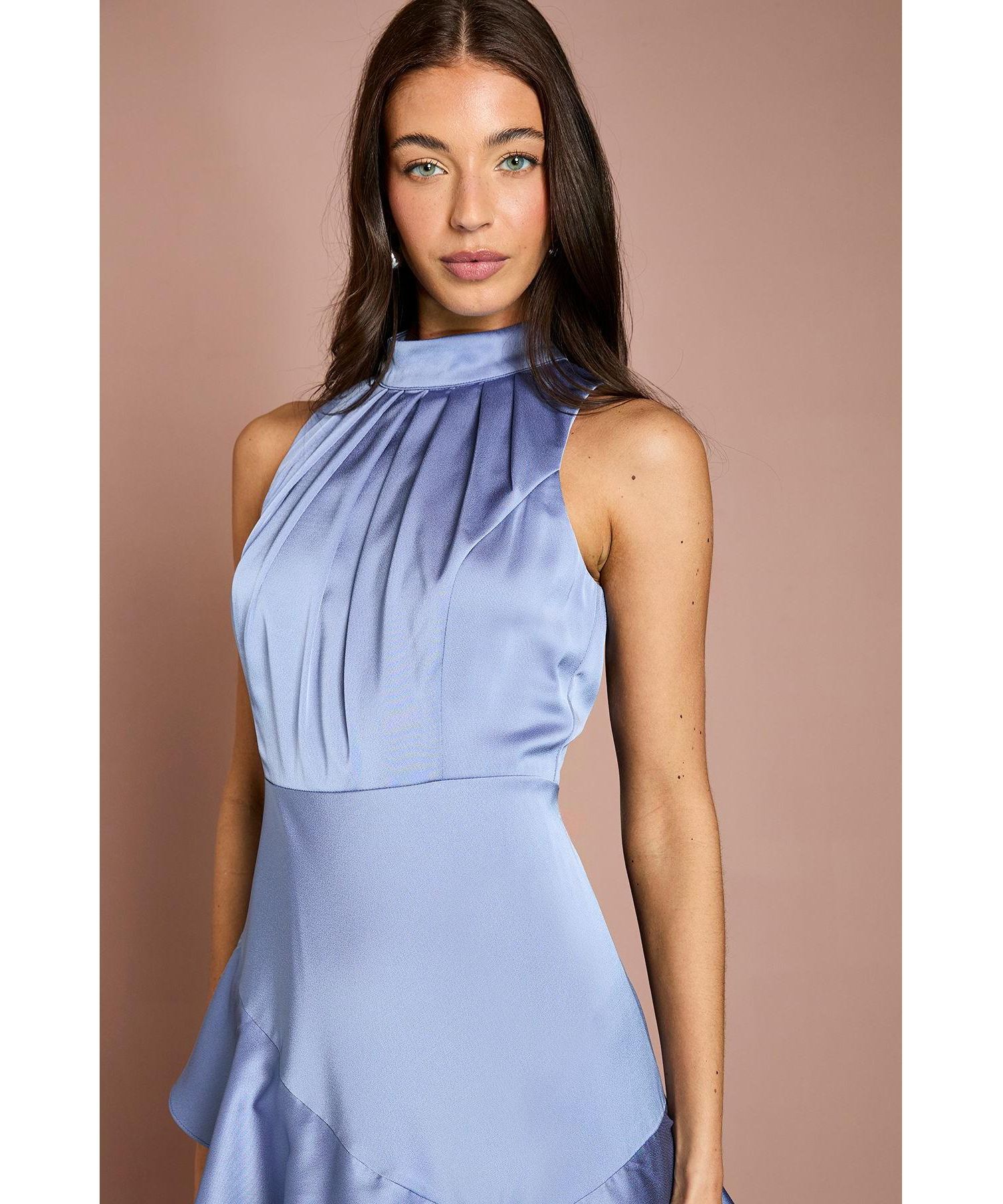 Women's Satin Crepe Dress