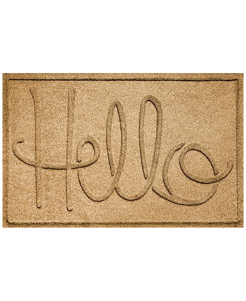 Bungalow Flooring Water Guard Simple Hello 2 X3 Doormat