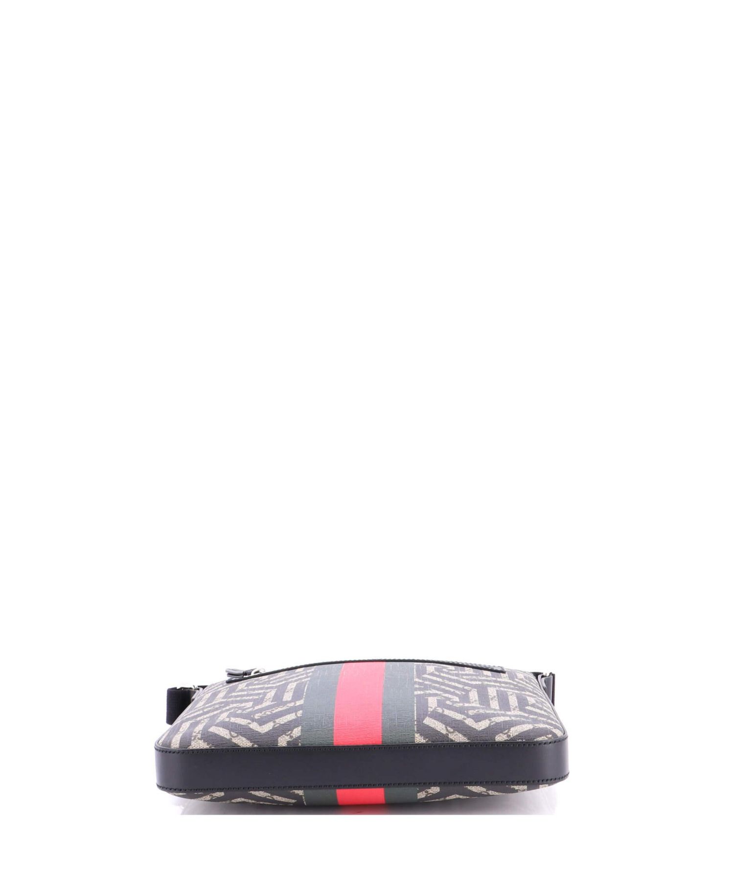 Medium Front Zip Messenger Caleido GG Coated Canvas