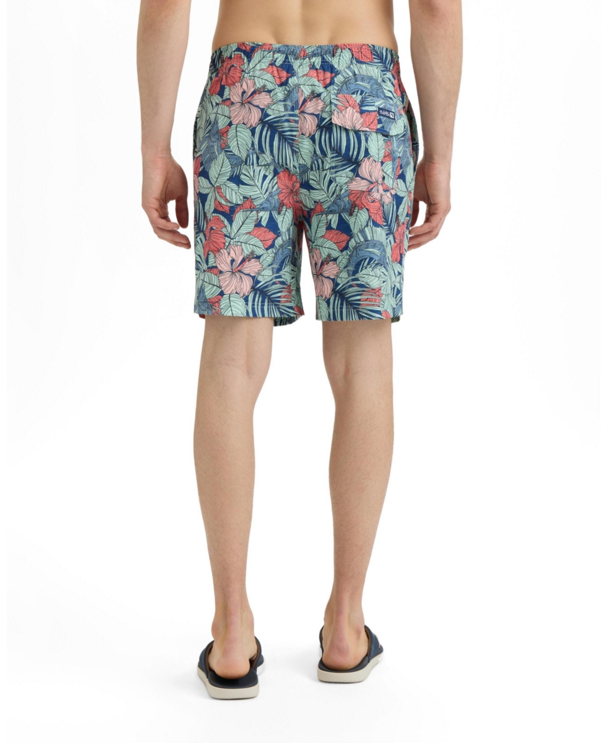 Salt Life Men's Sailfish Blossom Printed Volley Boardshorts