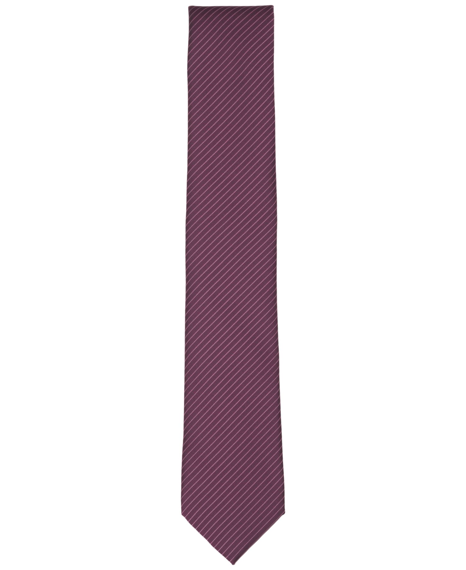 Men's Aero Fine Line Stripe Slim Silk Tie