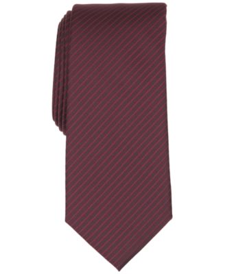 Men's Aero Fine Line Stripe Slim Silk Tie