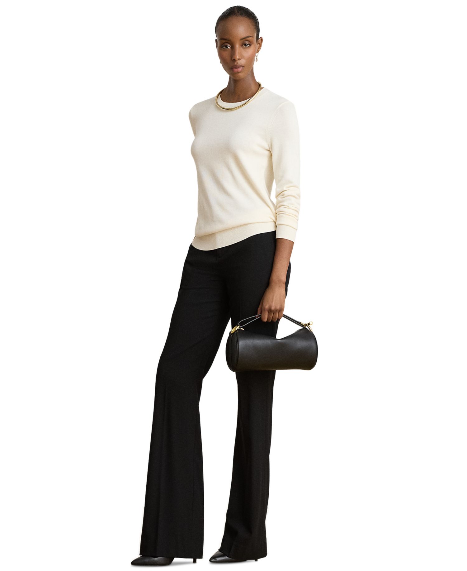 Women's Long-Sleeve Crewneck Sweater