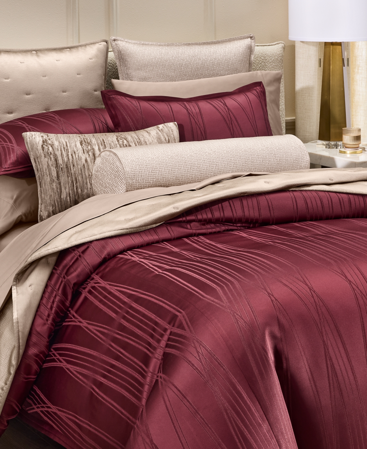 Hotel Collection Arcadia 3-Piece Comforter Set, Full/Queen, Macy's Exclusive